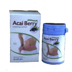 Wholesale Acai Berry Slimming Herbal soft gel