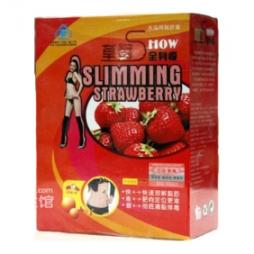 Wholesale Slimming Straw Berry Weight Loss capsule