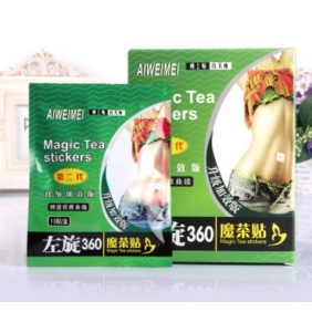 Wholesale Left-handed 360 Magic weight loss Tea Stickers